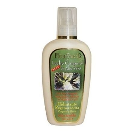 Leche corporal de aloe + tepezcohuite 200 ml Botella