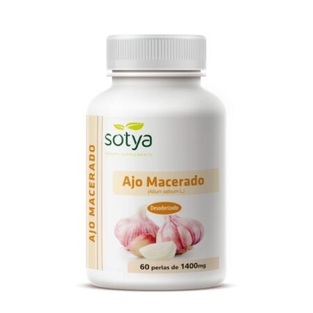 Ajo macerado 60u Perlas 1400 mg