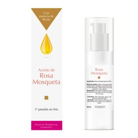 Rosa Mosqueta + esencia de rosas - Dosificador 50 ml