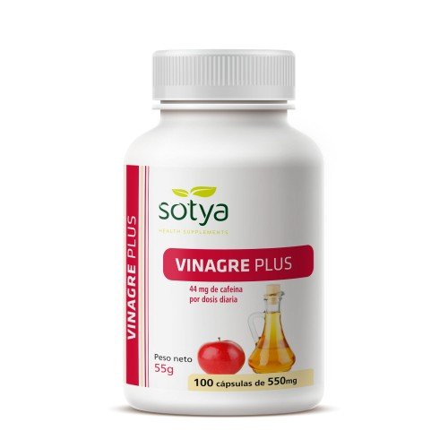 Vinagre plus 100u Capsulas 550 mg Sotya