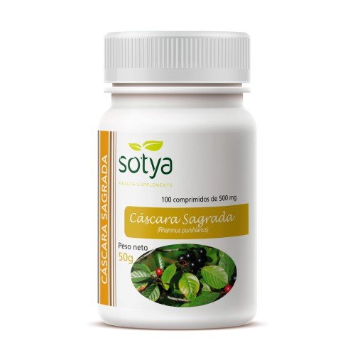 Cascara sagrada 100u Comprimidos 500 mg Sotya