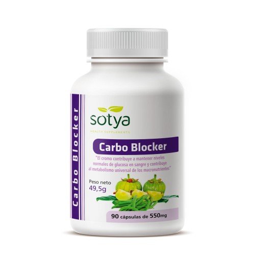 Carbo blocker 90u Capsulas 550 mg Sotya