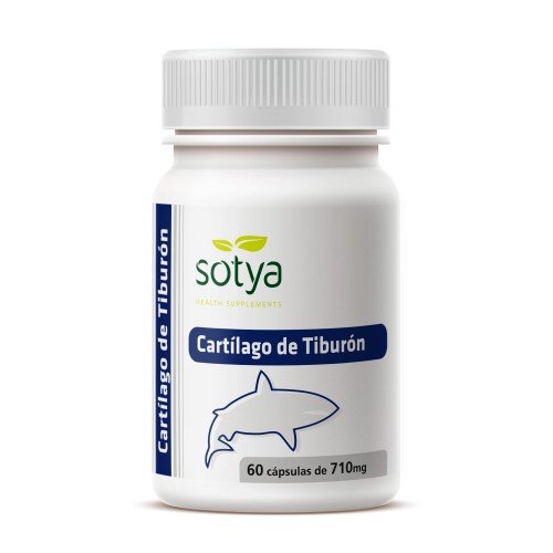Cartilago de tiburon 60u Capsulas 710 mg Sotya