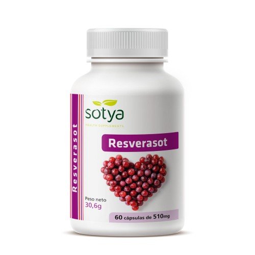 Resverasot 60u Capsulas 510 mg Sotya