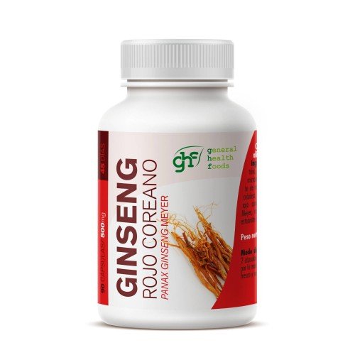 Giseng rojo coreano Cápsulas 90u 500 mg GHF