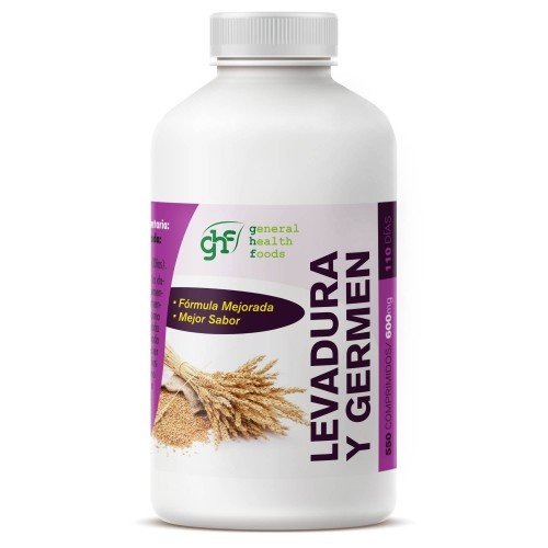 Levadura y germen Comprimidos 550u 600 mg GHF