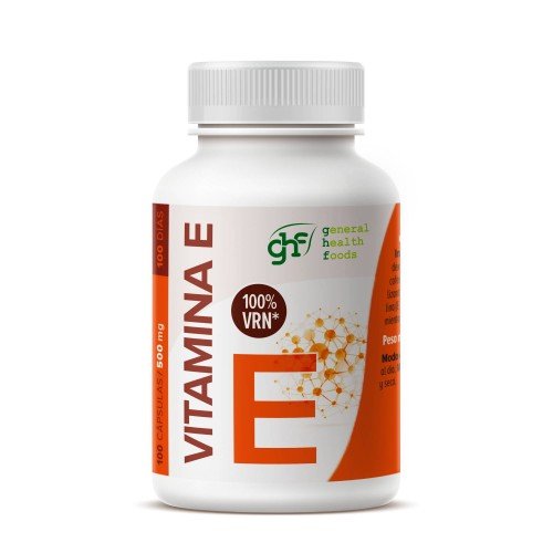 Vitamina E Cápsulas 100u 550 mg GHF