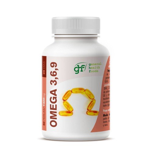 Omega 3-6-9 Perlas 50 u 1400 mg GHF