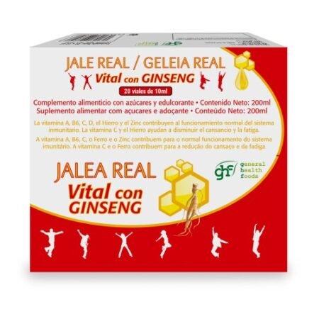 JALEA REAL VITAL CON GINSENG AMPOLLAS 20U.