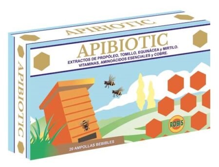 Apibiotic Ampollas 20u 10 ml