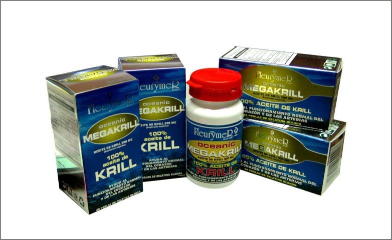 Mega krill 500 mg Perlas 60uds