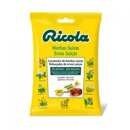 Caramelos de hierbas suizas con estevia