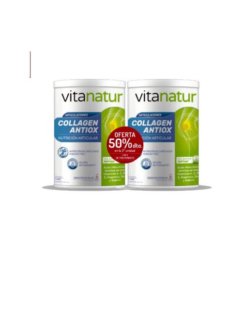 Collagen antiox pack duplo 360 gr Vitanatur Polvo