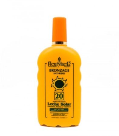 Leche solar spf-20 250 ml Botella