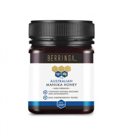 Miel de manuka 550MGO 250 gr Bote