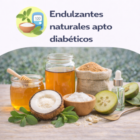Endulzantes naturales apto diabeticos