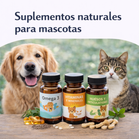 Suplementos naturales para mascotas